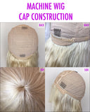 Tequila Sunrise - No Lace Machine Wig