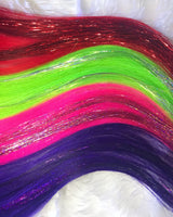 Tinsel Clip-in Hair Extensions (Assorted Sets)