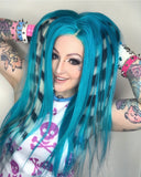 Striped Raccoon Tail Extensions (Assorted Colours) Set of 2