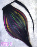 Black Ponytail Extensions