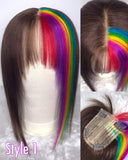 Brown & Rainbow Toppers