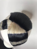 6x9 Striped Hair Topper