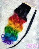Black Ponytail Extensions