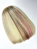 Neapolitan clip-in Blunt Bangs