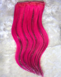 Tinsel Clip-in Hair Extensions (Assorted Sets)