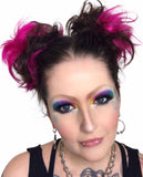 Small Elastic Human Hair Scrunchies