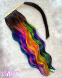 Brown Ponytail Extensions
