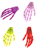 Skeleton Hands Hair Clips 2pc