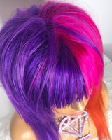 Tequila Sunrise - No Lace Machine Wig