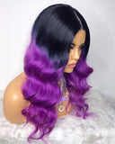 Amethyst - Fake Scalp Silk Top