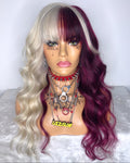 Blood Moon - Fake Scalp Silk Top