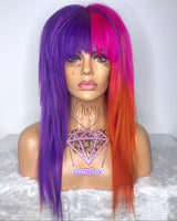Tequila Sunrise - No Lace Machine Wig