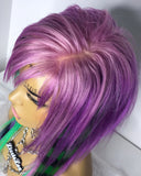 Miss Joker - Fake Scalp Silk Top