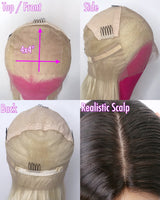 Twilight Sparkle - Full Lace Fake Scalp Silk Top