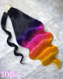 Black Ponytail Extensions