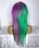 Miss Joker - Fake Scalp Silk Top