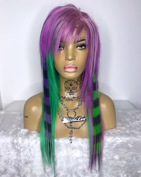 Miss Joker - Fake Scalp Silk Top