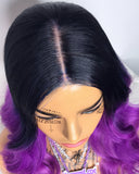 Amethyst - Fake Scalp Silk Top