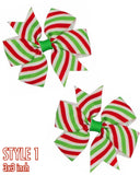 2pc Xmas Hair Clips