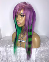 Miss Joker - Fake Scalp Silk Top