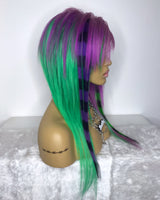 Miss Joker - Fake Scalp Silk Top