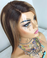 Caramel Latte - T part Wig