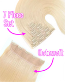 Dyeable Clip-in Hair Extensions
