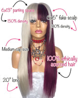 Blood Moon - Fake Scalp Silk Top