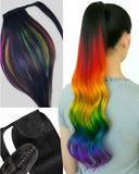 Black Ponytail Extensions