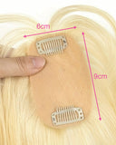 Dyeable Blonde Hair Toppers