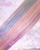 Hair Tinsel Extensions (Accent Pieces)
