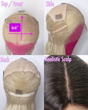*Pre-Owned* Neon Fever Dream - Full Lace Fake Scalp Silk Top