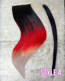 Black Ponytail Extensions