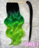 Black Ponytail Extensions
