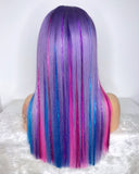 Twilight Sparkle - Full Lace Fake Scalp Silk Top