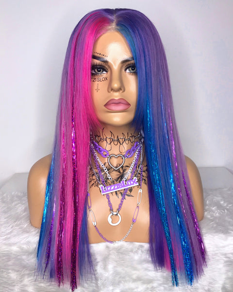 Twilight Sparkle - Full Lace Fake Scalp Silk Top