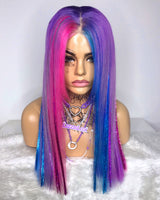 Twilight Sparkle - Full Lace Fake Scalp Silk Top