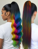 Black Ponytail Extensions