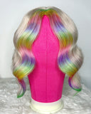 6x9 Pastel Blonde Hair Topper