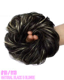 Small Elastic Human Hair Scrunchies