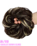 Small Elastic Human Hair Scrunchies