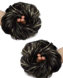 Small Elastic Human Hair Scrunchies