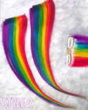 Pride Clip-in Extensions (Assorted Accent Pieces)