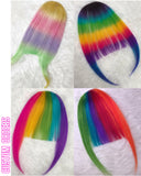 Clip-in French Bangs