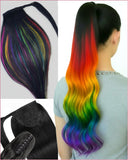 Black Ponytail Extensions
