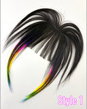 Clip-in Lace Bangs