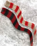 Striped Raccoon Tail Extensions (Assorted Colours) Set of 2