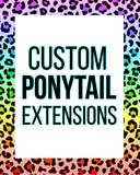 Custom Ponytail Extension