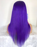 Purple Rain(bow) - T-part Wig